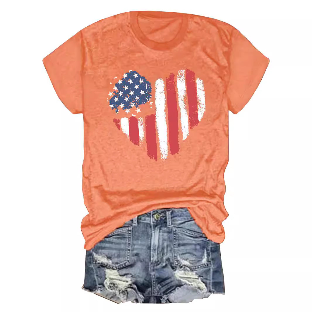 round-neck short sleeve