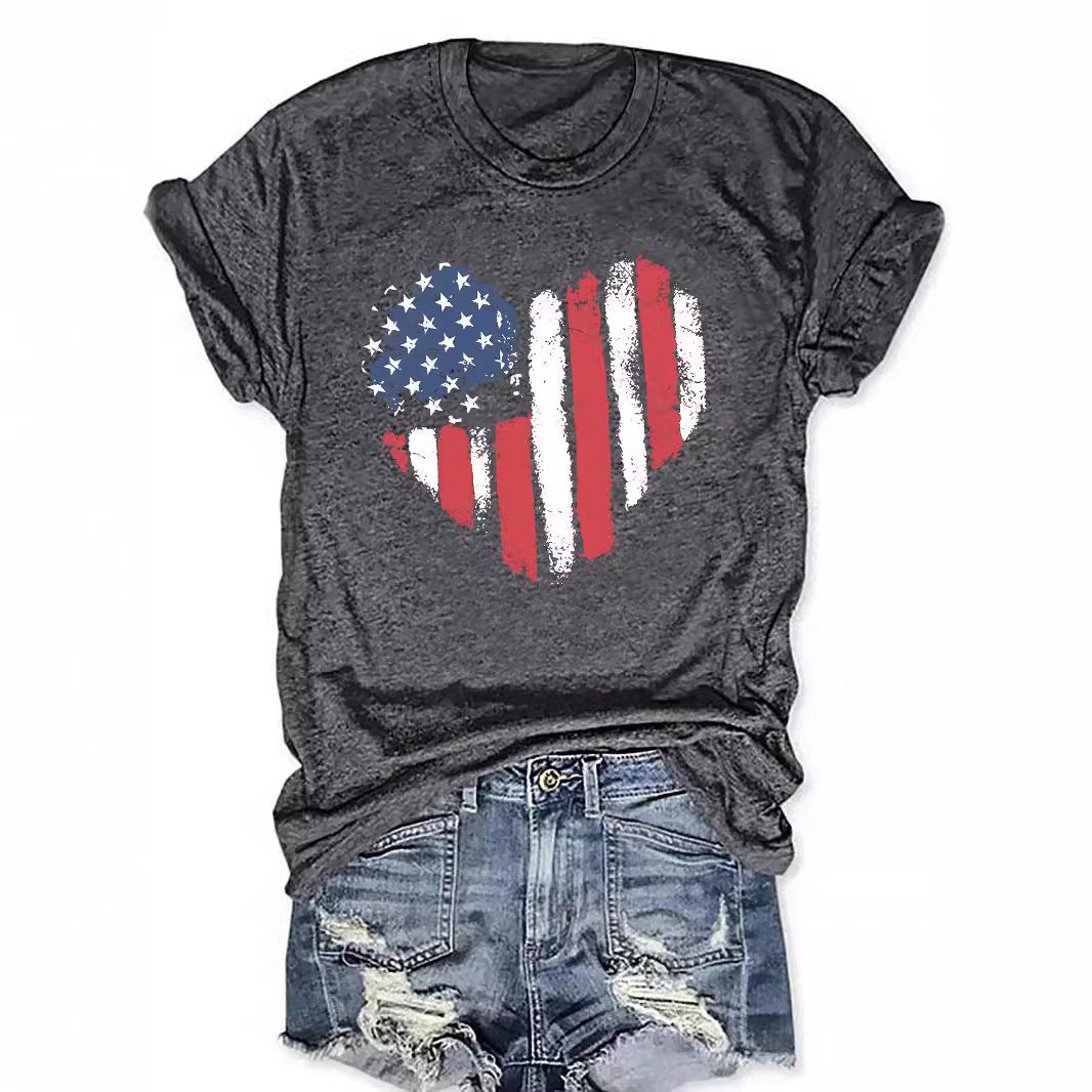 round-neck short sleeve