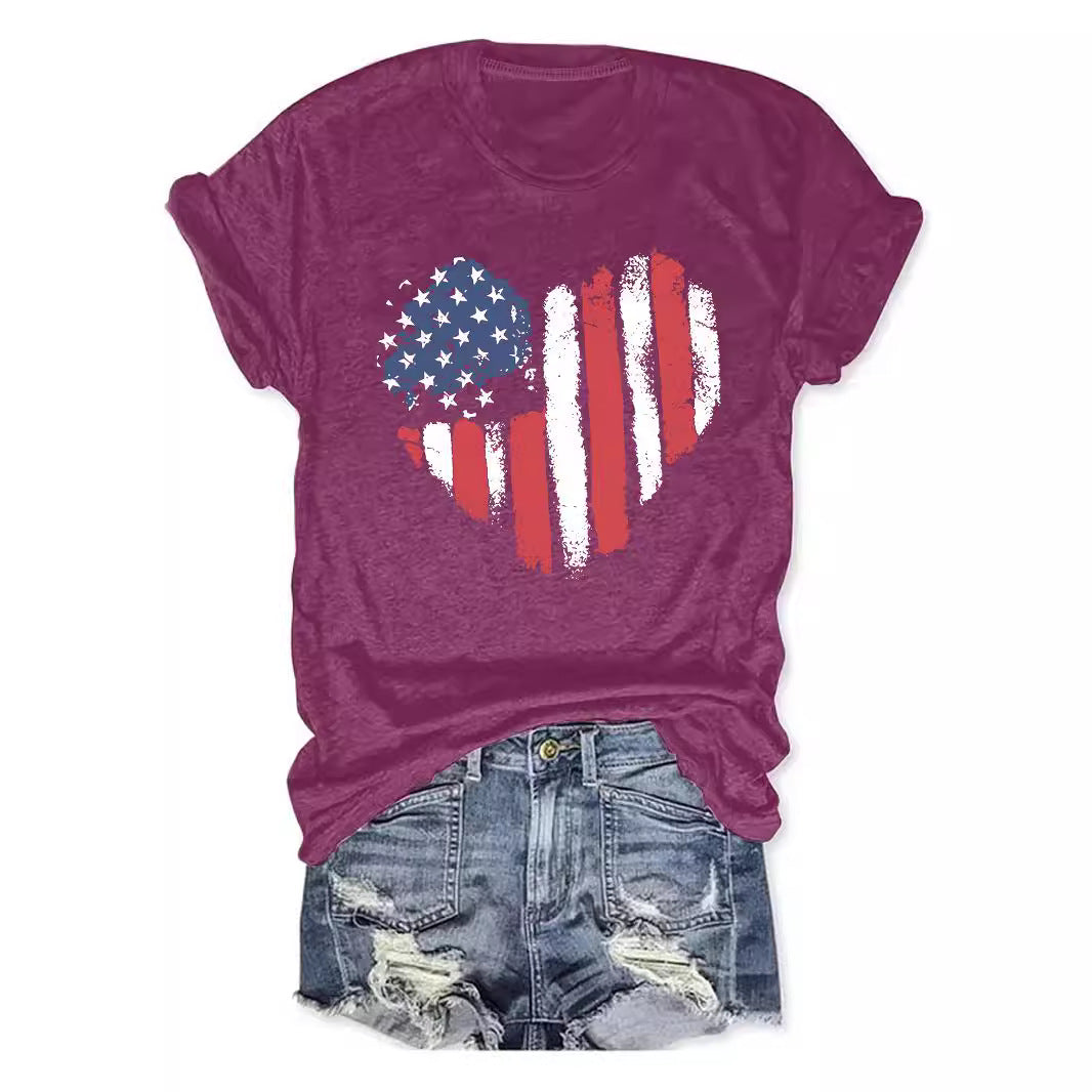 round-neck short sleeve