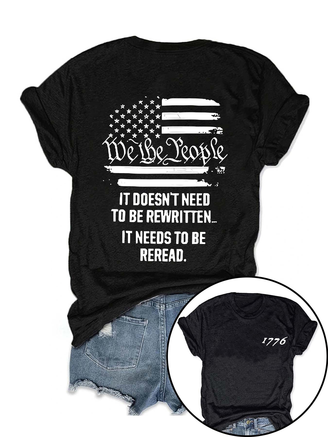 round-neck short sleeve